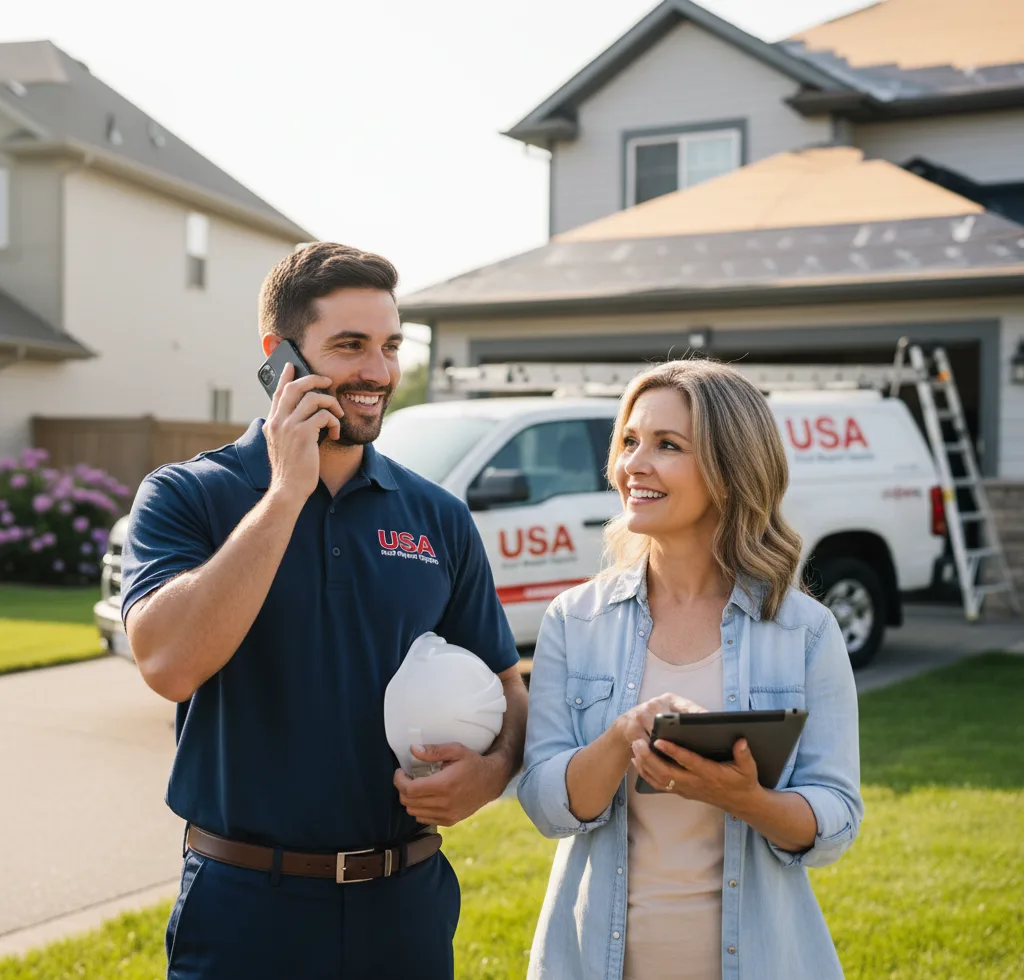 USA Roof Repair Experts customer support in Painesville